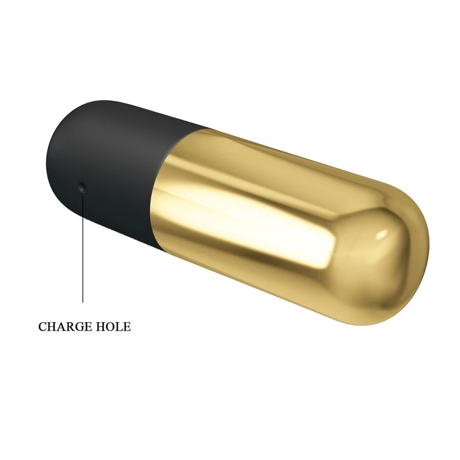 PRETTY LOVE - VIBRATORE BULLET RICARICABILE DORATO